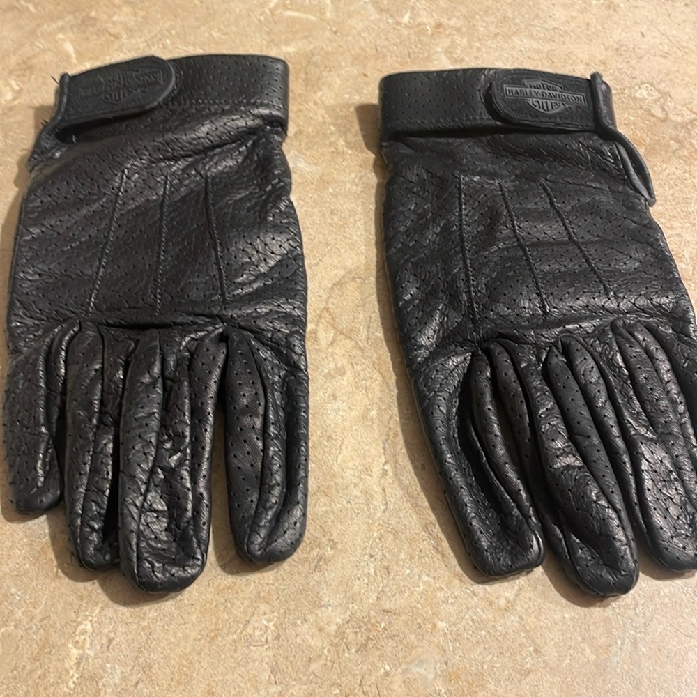 Harley Davidson leather gloves